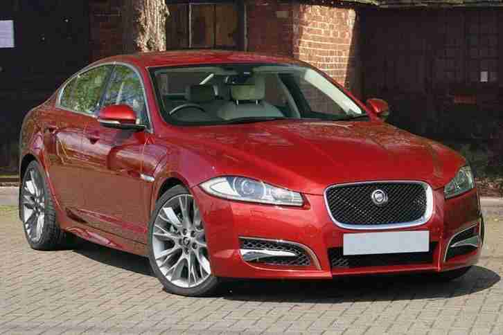 2013 Jaguar XF 2.2 Diesel (200PS) Sport Diesel red Automatic