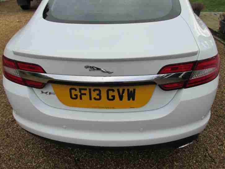 2013 Jaguar XF R Sport Diesel White - 34000 Miles - Manufacturers Warranty