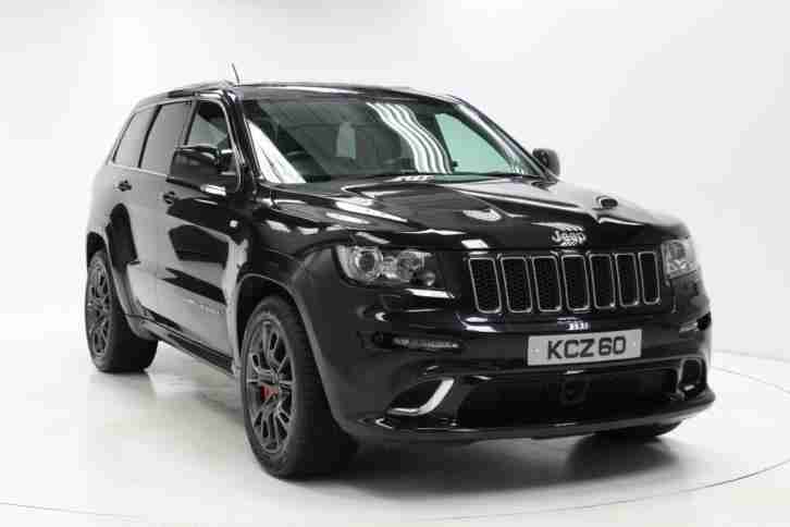 2013 Jeep Grand Cherokee 6.4 V8 SRT-8 5dr Auto Petrol black Automatic