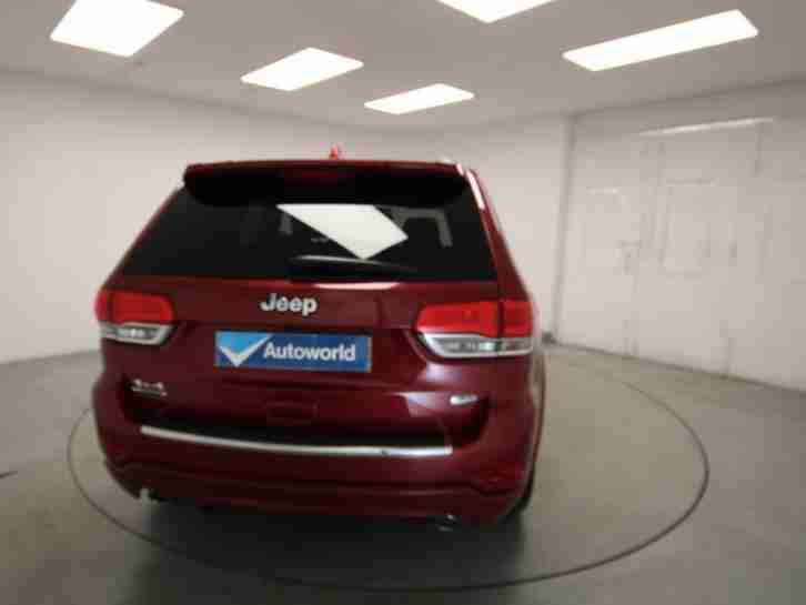 2013 Jeep Grand Cherokee Cherokee Overland C Diesel Red Automatic