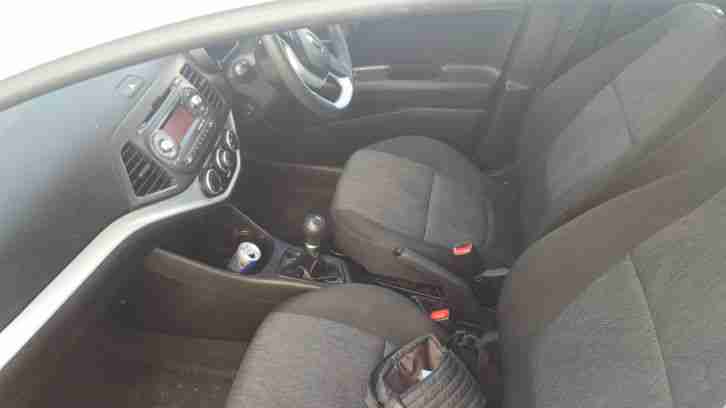 2013 KIA PICANTO 1 WHITE