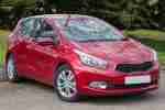 2013 ceed 2 ECODYNAMICS CRDI Diesel red