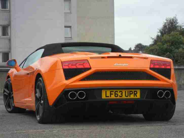 2013 LAMBORGHINI GALLARDO Spyder 2dr E Gear