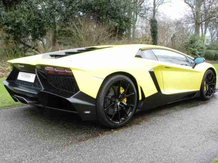 2013 Lamborghini Aventador LP720-4 50th Anniversario Petrol SEMI AUTO