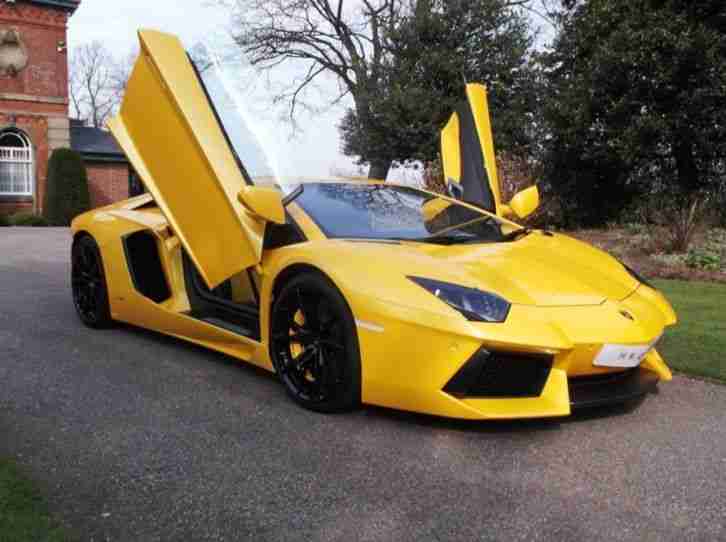 2013 Aventador V12 Petrol Yellow