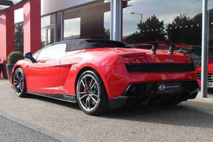 2013 Lamborghini Gallardo 5.2 V10 LP560-4 Spyder E-Gear 4WD 2dr