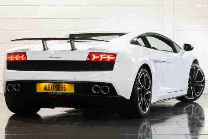 2013 Lamborghini Gallardo LP 550-2 Coupe E Gear Petrol white E Gear
