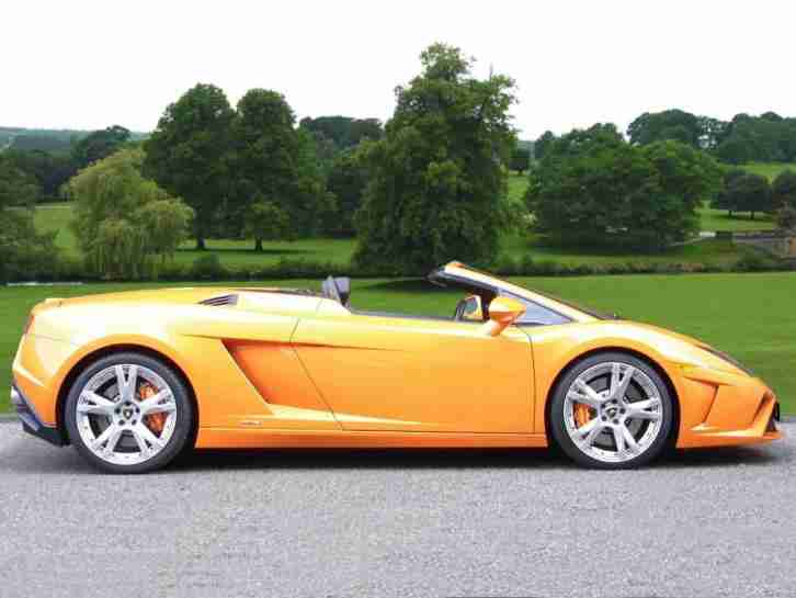 2013 Lamborghini Gallardo LP 560-4 SPYDER Petrol orange Semi Auto