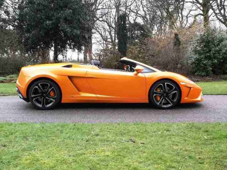 2013 Lamborghini Gallardo LP 560-4 SPYDER Petrol orange Semi Auto