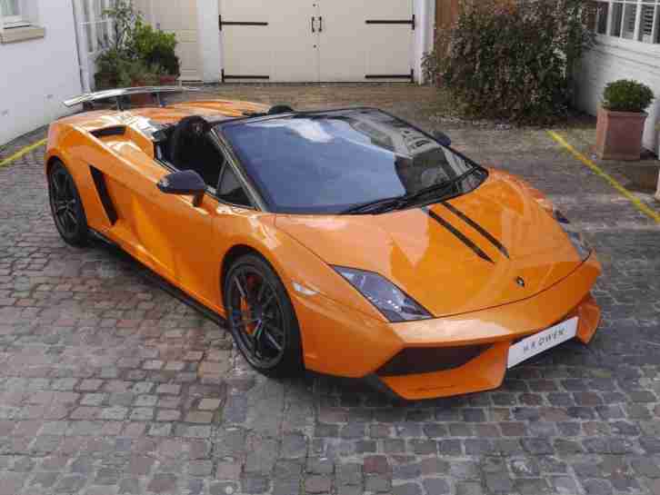 2013 Lamborghini Gallardo LP 570-4 PERFORMANTE PETROL orange Semi Auto