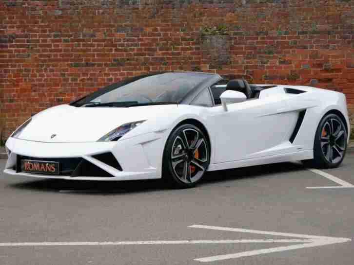 2013 Lamborghini Gallardo LP560-4 Roadster E-Gear - Great Specification - FSH