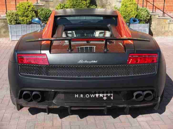 2013 Lamborghini Gallardo Superleggera LP570-4 Edizione Tecnica Petrol Manual