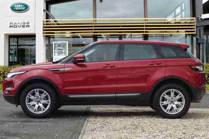 2013 Land Rover Range Rover Evoque SD4 PURE TECH Diesel red Manual