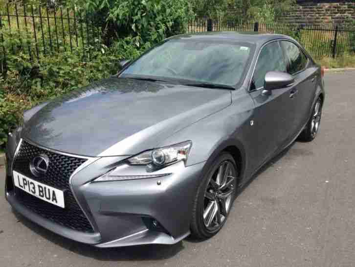 2013 Lexus IS 300h 2.5F SPORT Grey Auto 51500 MILES