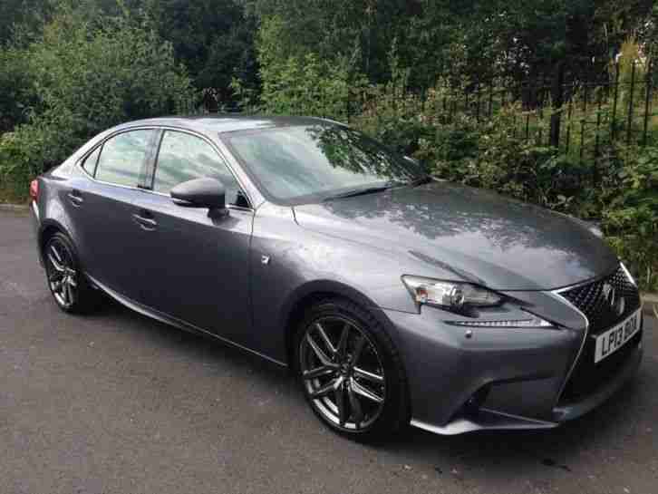 2013 Lexus IS 300h 2.5F SPORT Grey Auto 51500 MILES