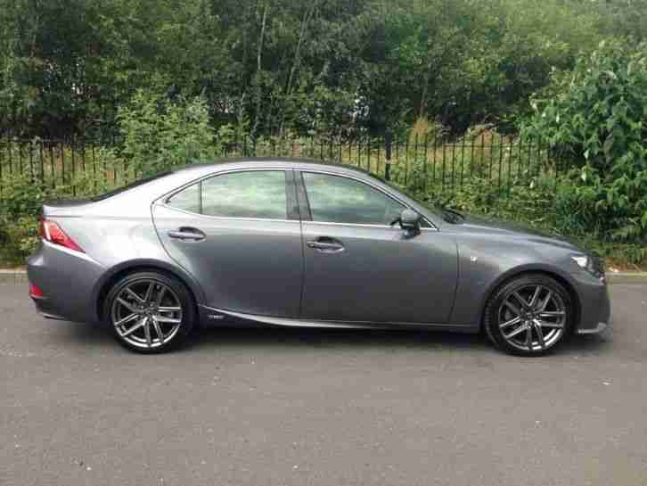 2013 Lexus IS 300h 2.5F SPORT Grey Auto 51500 MILES