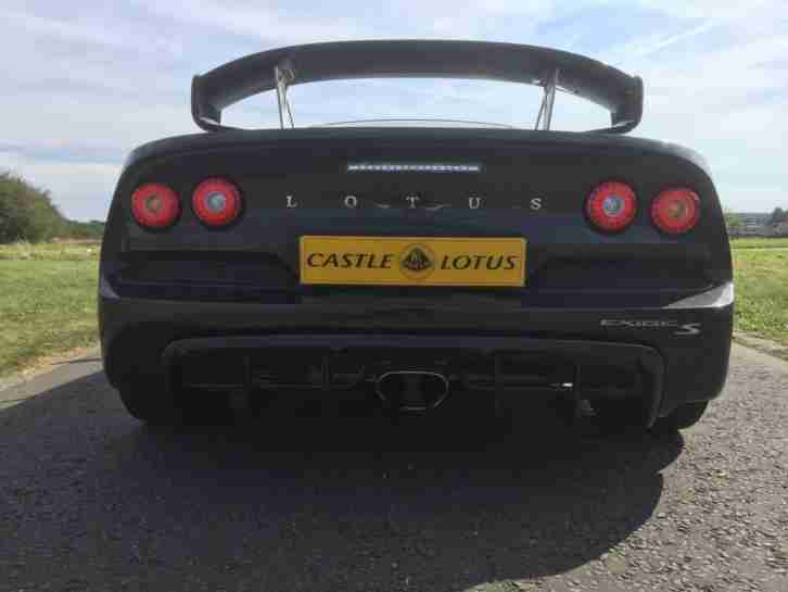 2013 Lotus Exige S V6 Coupe 3.5 VVT-i ( 350ps ) Coupé finished in Metallic Black