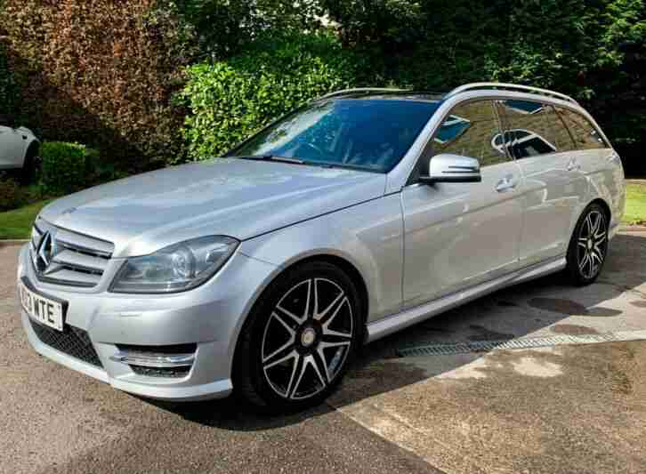 2013 MECEDES C250 AMG SPORT PLUS AUTO ESTATE, PAN ROOF, SAT NAV TOP SPEC