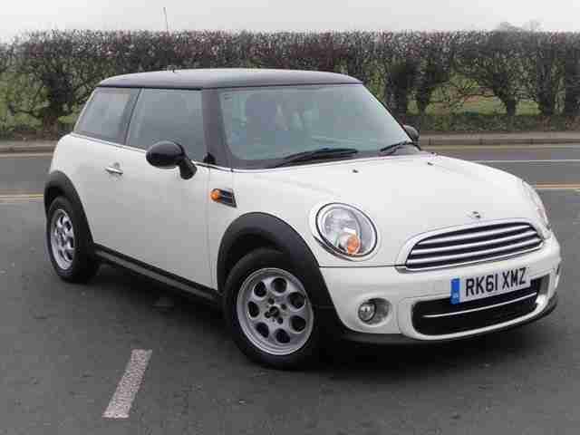 2013 MINI HATCH Cooper 1.6 Diesel White Manual