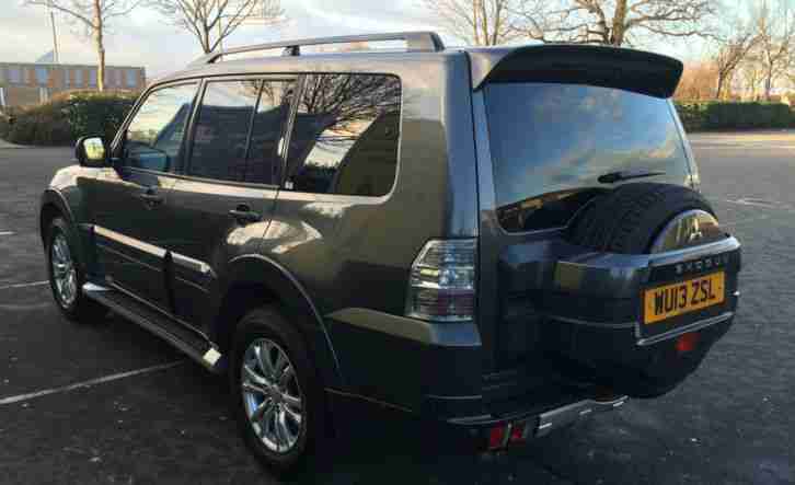 2013 MITSUBISHI SHOGUN SG3 DI-D LWB BIG SPEC PANORAMIC GLASS SUNROOF BARGAIN