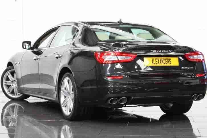 2013 Maserati Quattroporte S 3.0 V6 Auto Petrol black Automatic
