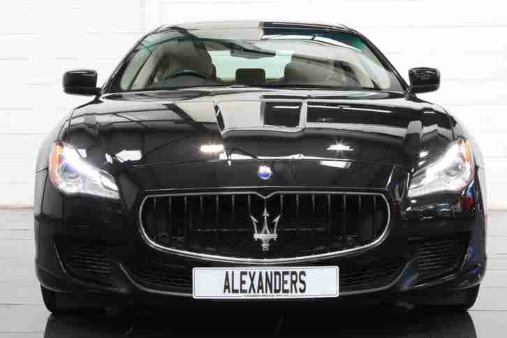 2013 Maserati Quattroporte S 3.0 V6 Auto Petrol black Automatic