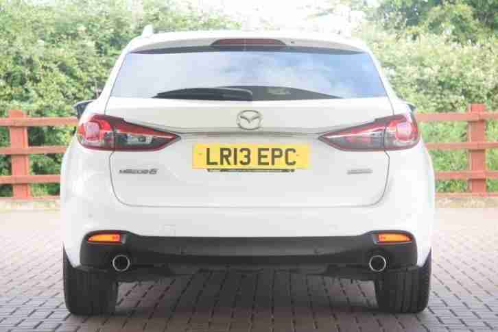 2013 Mazda 6 2.2d SE-L Nav 5dr Diesel white Manual