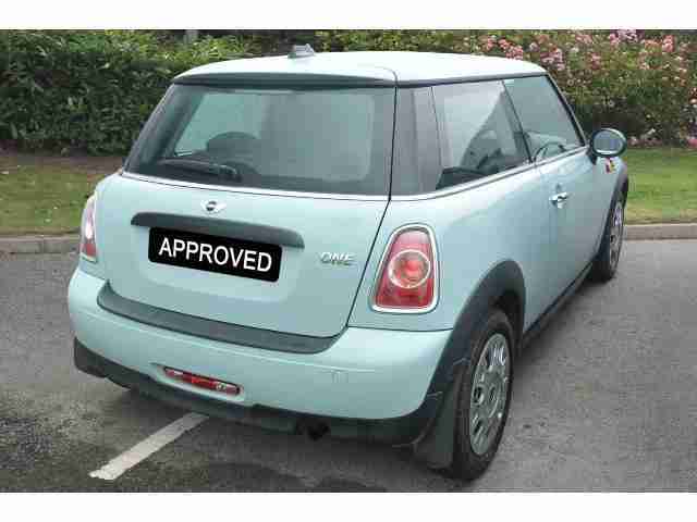 2013 Mini Hatchback 1.6 One 3Dr Petrol Hatchback