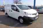 2013 NV200 1.5 SE DCI PANEL VAN DIESEL