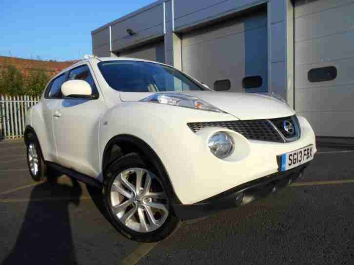 2013 Nissan Juke 1.5 dCi Tekna 5dr Diesel White Manual