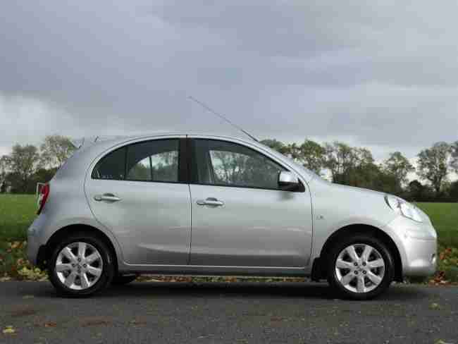 2013 Nissan Micra 1.2 DIG-S Tekna Supercharged 5 Door Sat Nav Bluetooth Parking