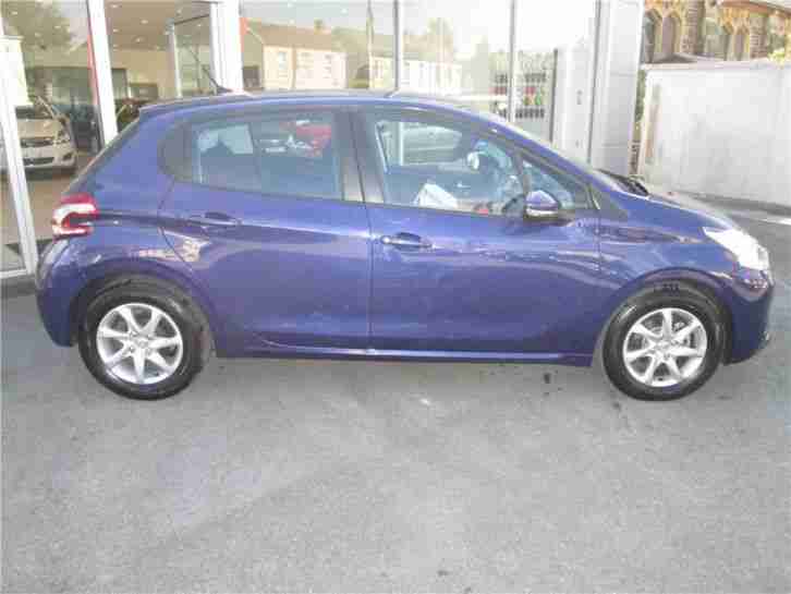 2013 Peugeot 208 ACTIVE Petrol Blue Manual