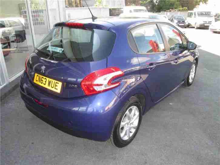 2013 Peugeot 208 ACTIVE Petrol Blue Manual