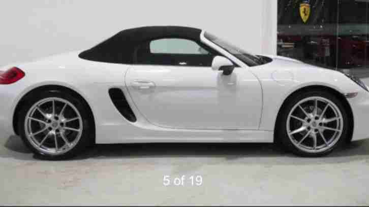2013 Boxster 981 Absolutely