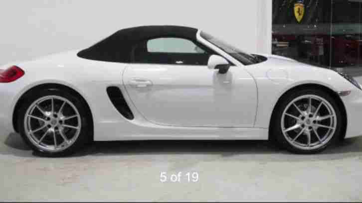 2013 Porsche Boxster 981 - Absolutely Stunning