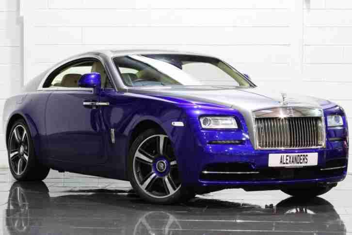 2013 Wraith V12 Petrol blue