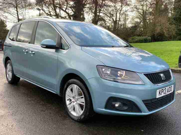 2013 SEAT Alhambra 2.0 TDI Ecomotive CR SE 5dr MPV Diesel Manual