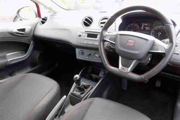 2013 SEAT Ibiza 1.2 TSI FR Petrol red Manual