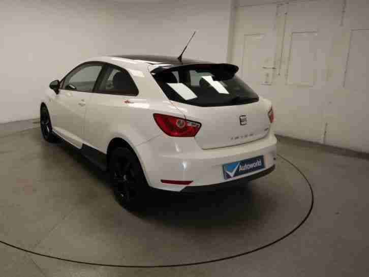 2013 SEAT Ibiza 3dr Sptcpe 1.4 85ps Toca Petrol White Manual