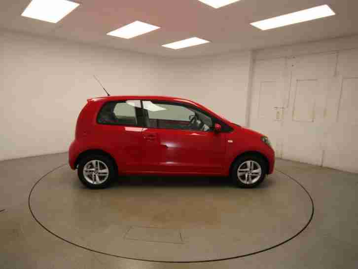 2013 SEAT Mii 1.0 TOCA 3DR Petrol Red Manual