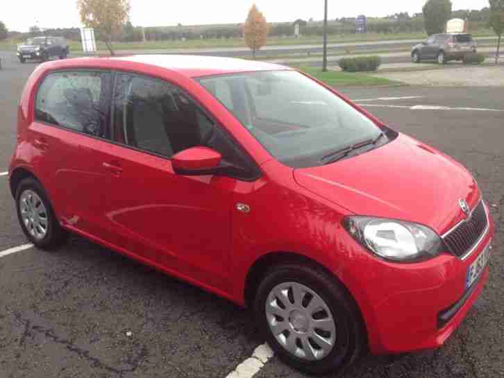 2013 SKODA CITIGO SE 12V AUTO RED