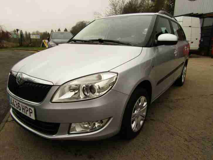 Skoda FABIA. Skoda car from United Kingdom