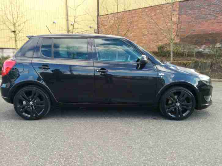 2013 SKODA FABIA MONTE CARLO 1.2 TSI BLACK DONE ONLY 44000 MILES