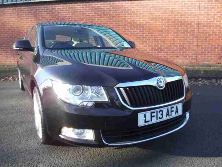 2013 SKODA SUPERB 2.0 TDI CR 140 Elegance DSG Auto 4x4 Sat Nav Full Leather