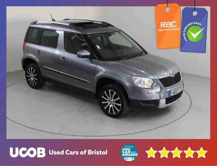 2013 SKODA YETI 2.0 TDI CR DPF LAURIN & KLEMENT DSG 4X4 5DR HATCHBACK DIESEL