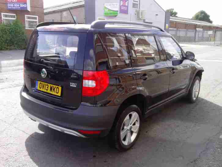 2013 SKODA YETI GREENLINE 1.6 DIESEL SALVAGE DAMAGED REPAIRABLE ONLY 9600 MILES