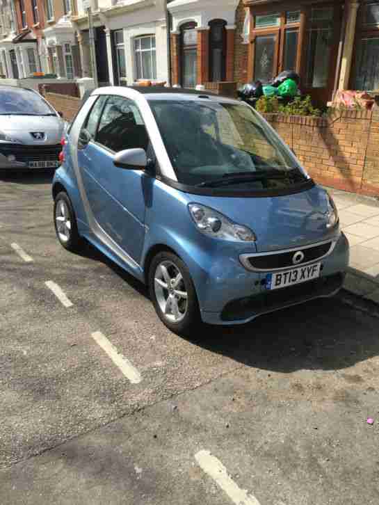 2013 FORTWO CABRIO PULSE MHD AUTO BLUE