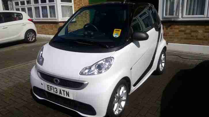 2013 SMART FORTWO PASSION MHD AUTO WHITE