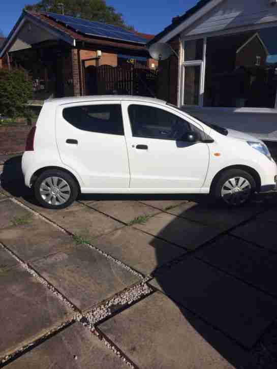 2013 SUZUKI ALTO SZ WHITE
