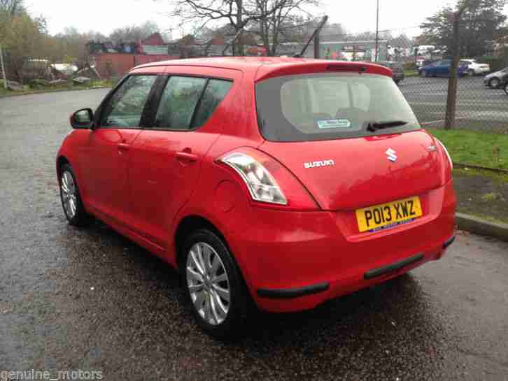 2013 SUZUKI SWIFT SZ3 RED